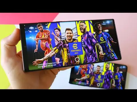 eFootball mobile match gameplay screenshot